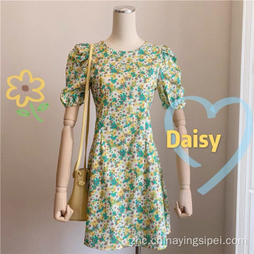 普通desses 100％棉花poplin面料用于女装